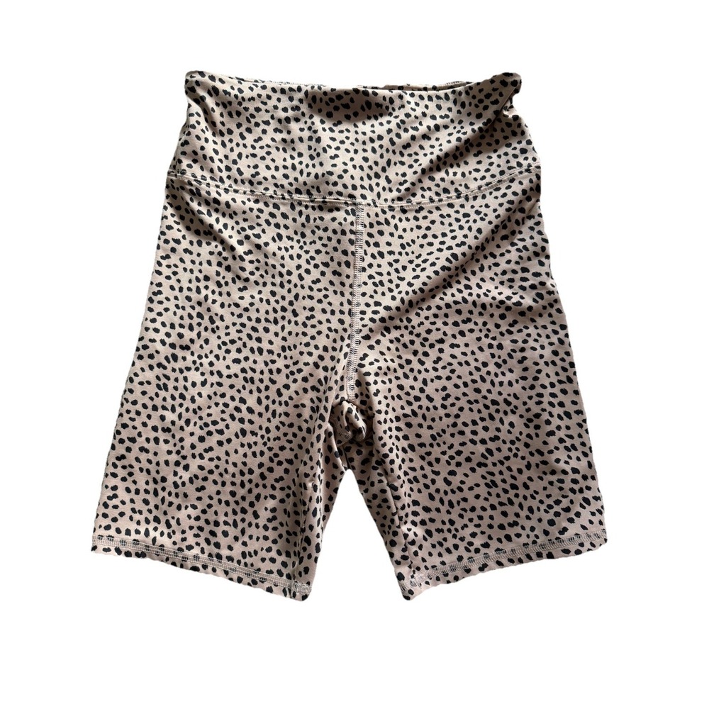 Forever 21 Leopard Print Biker Shorts Size‎ Medium